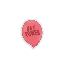 Load image into Gallery viewer, Gay Power Balloon Sticker