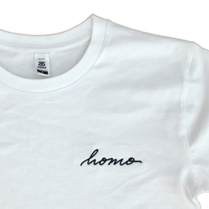 Homo Embroidered T Shirt