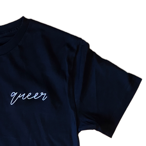 Queer Embroidered T Shirt