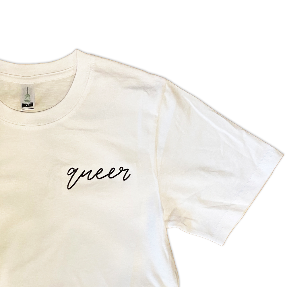 Queer Embroidered T Shirt