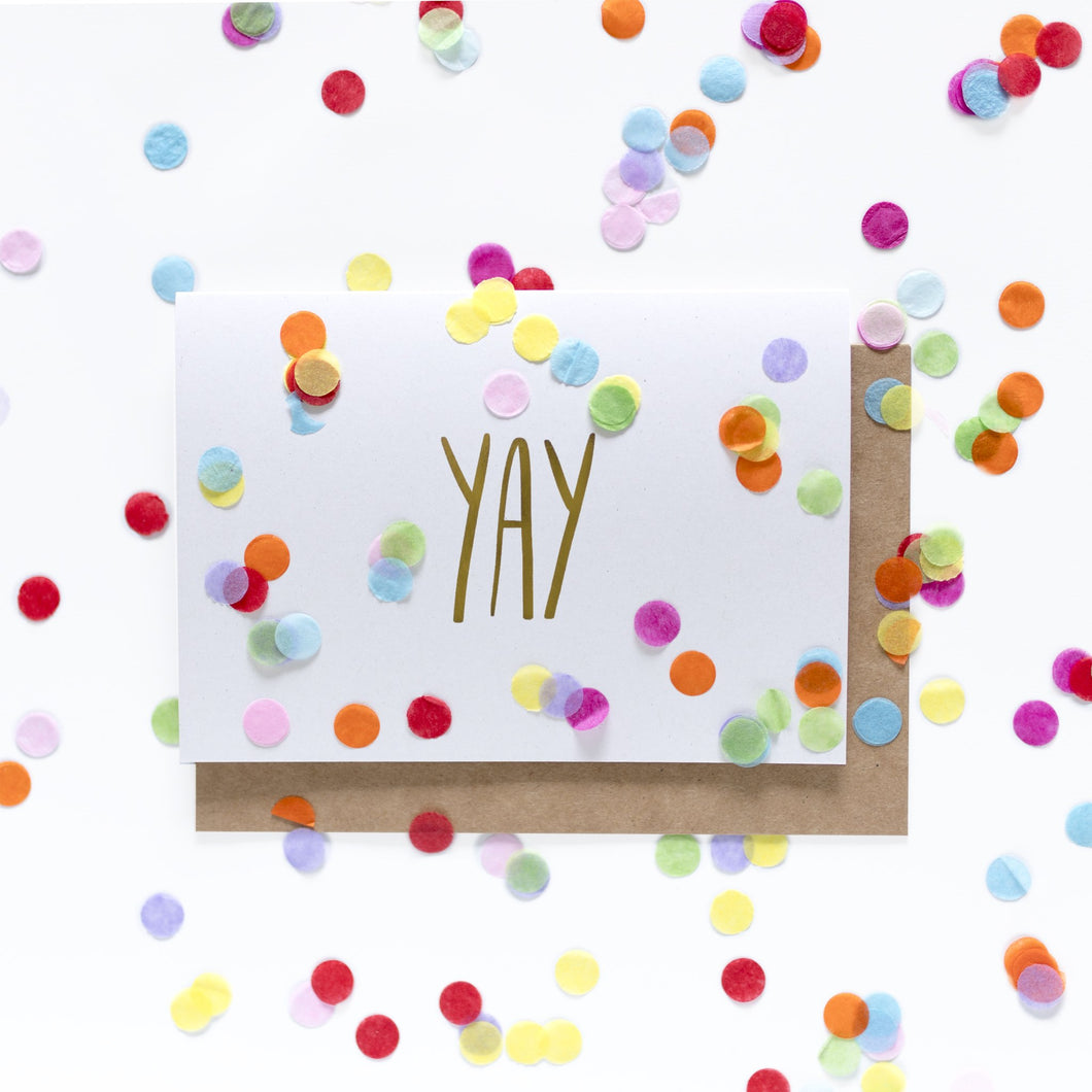 Yay, I'm Gay - Coming Out Card